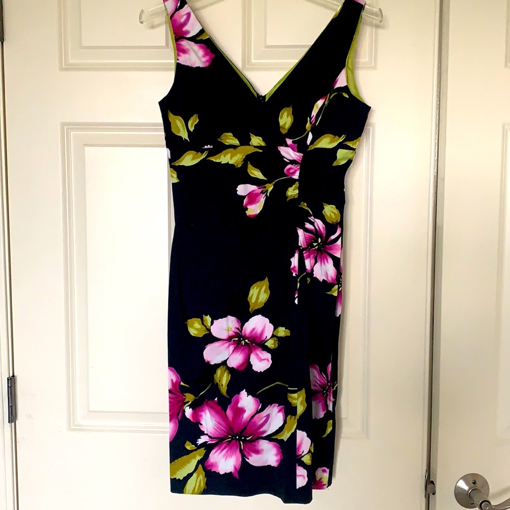 Donna Ricco petite floral dress- worn once!